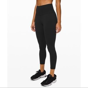 Lululemon black Align High Rise leggings 8